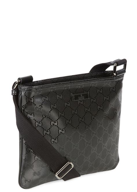 sacoche gucci homme noir|Gucci Messenger Bags for Men .